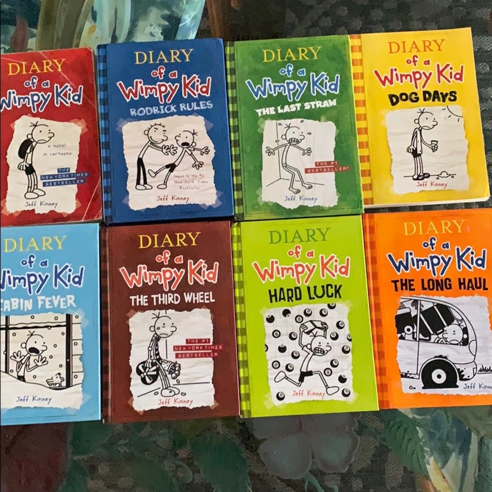 8 Diary of a Wimpy Kid Book